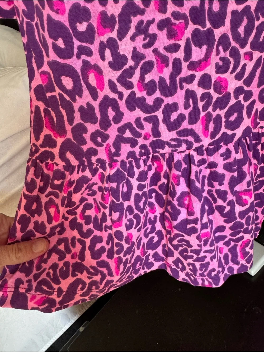Lilly Pulitzer Pink and Purple Leopard Print Girls' Dress